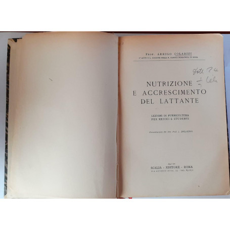 Nutrizione e accrescimento del lattante