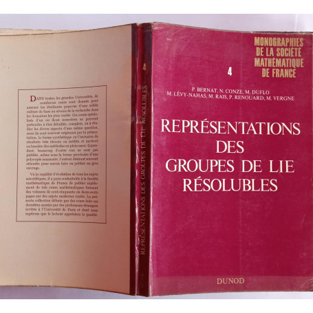 Representation des groupes de lie resolubles