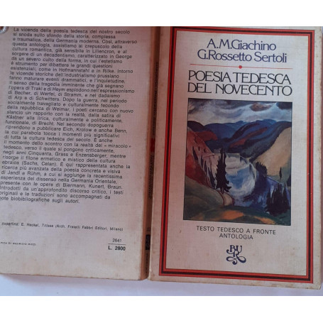 Poesia tedesca del novecento