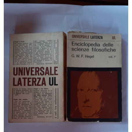 Enciclopedia delle scienze filosofiche  Vol1