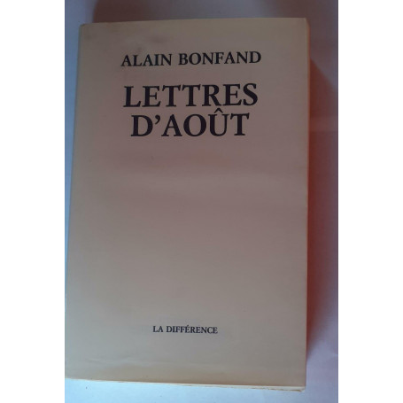 Lettres d'août