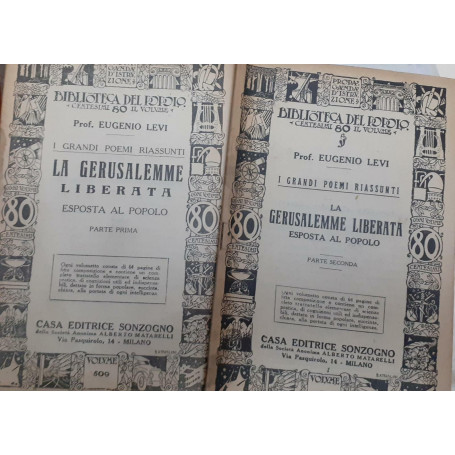 La Gerusalemme liberata. Parte prima. Parte seconda