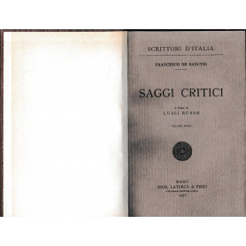 Saggi critici