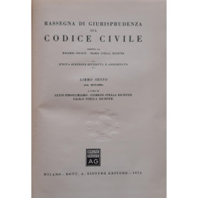 Rassegna di giurisprudenza sul codice civile: Libro sesto (art. 2643-2969)Librisaggi