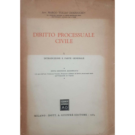 Diritto Processuale Civile I