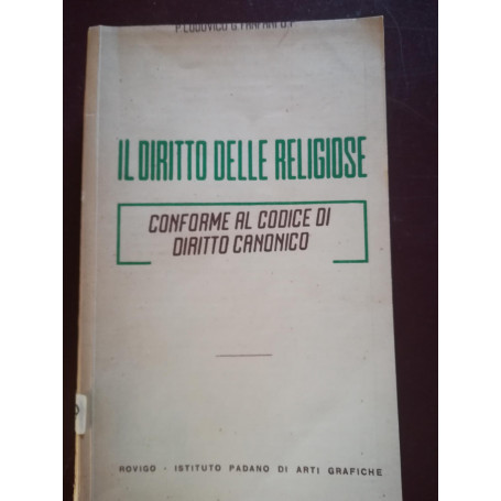 Il diritto delle religiose conforme al codice di diritto canonico