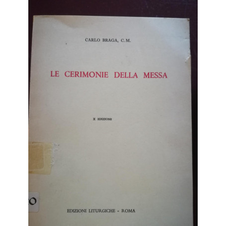 Le cerimonie della messa