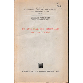 Le associazioni sindacali nel processo