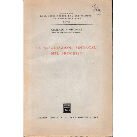 Le associazioni sindacali nel processo