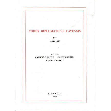 Codex Diplomaticus Cavensis XII 1086-1090