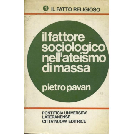 Il fattore sociologico nell'ateismo di massa