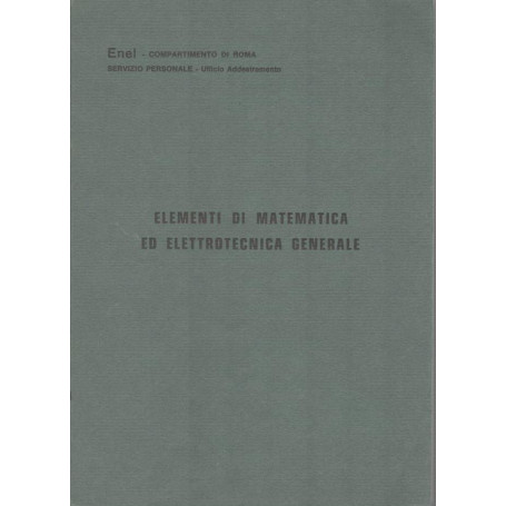 Elementi di matematica ed elettrotecnica generale