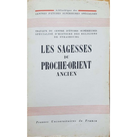 Les sagesses du proche-orient ancien