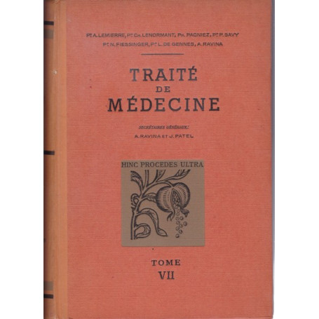 Traité de Médecine. VII.