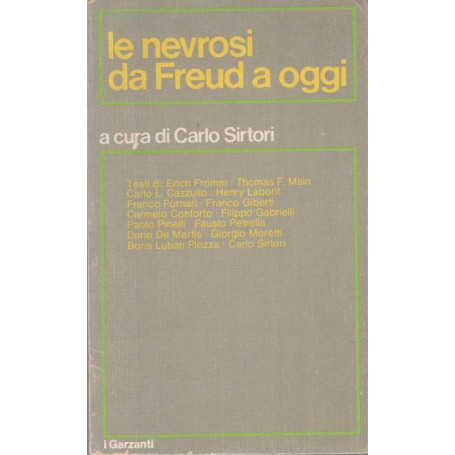 Le nevrosi da Freud a oggi