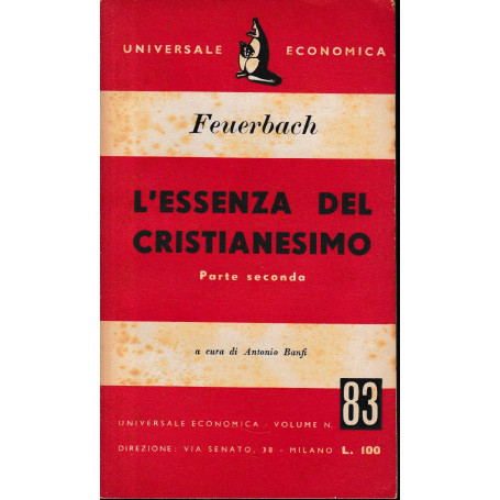 L'essenza del Cristianesimo  parte seconda