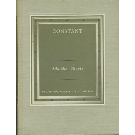 Adolphe - Diario