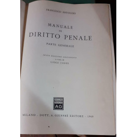 Manuale di diritto penale. Parte generale