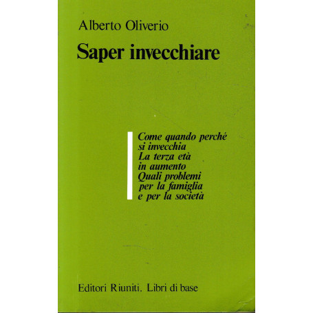 Saper invecchiare