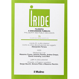 Iride. Filosofia e discussione pubblica