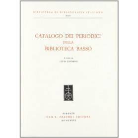 Catalogo dei periodici della Biblioteca Basso