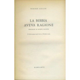 La bibbia aveva ragione