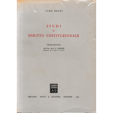 Studi di diritto costituzionale