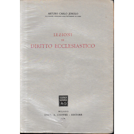 Lezioni di diritto ecclesiastico