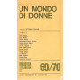 Un mondo di donne. Biblioteca della libertà . Anno XV Apr.-Sett. II sem. 1978