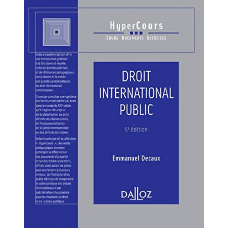 Droit international public