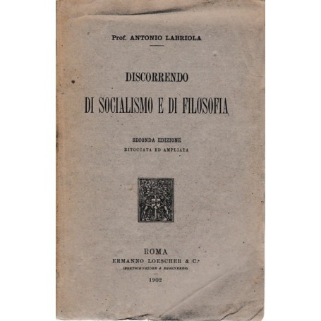 Discorrendo di socialismo e di filosofia