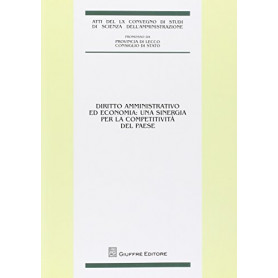 Diritto amministrativo ed economia: una sinergia per la competitività  del paese