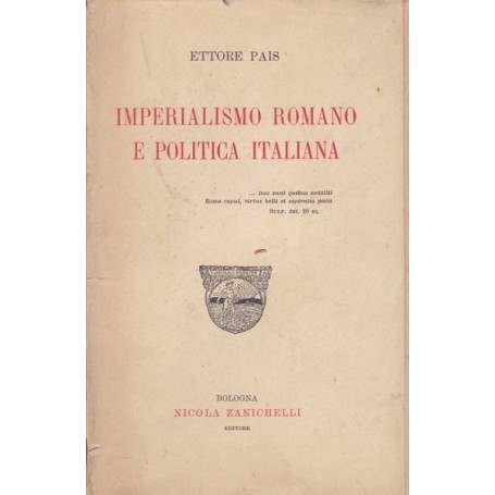 Imperialismo Romano e politica italiana