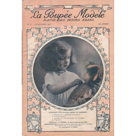 La Poupée Modèle. Revue des petites filles. N. 11. 15 Ottobre 1913