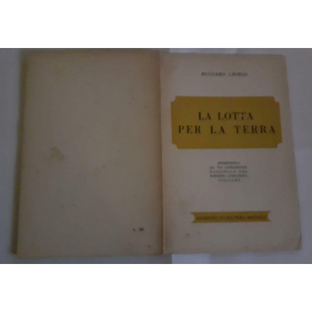 La lotta per la terra