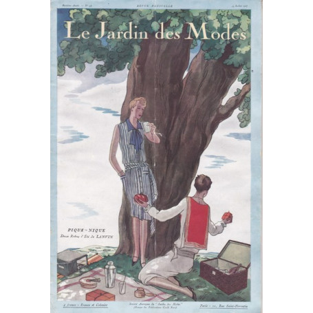 Le Jardin des Modes. Revue mensuelle. N. 96. Luglio 1927