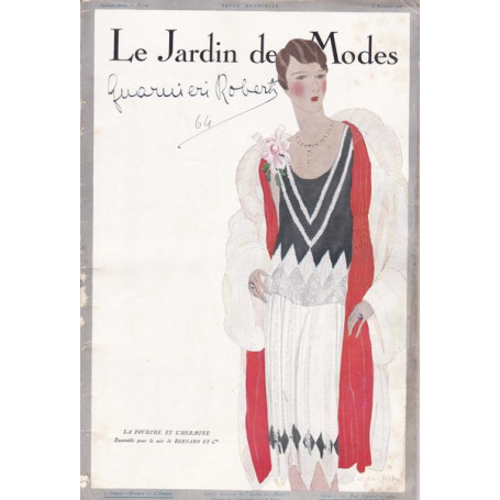 Le Jardin des Modes. Revue mensuelle. N. 100. Novembre 1927