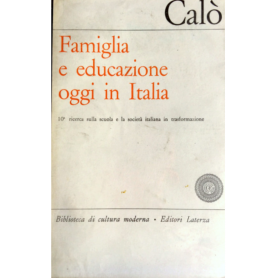 FAMIGLIA E EDUCAZIONE OGGI IN ITALIA