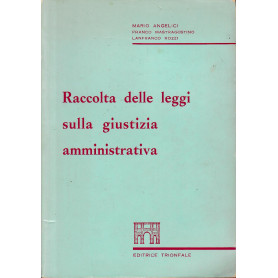 Raccolta delle leggi sulla giustizia amministrativa