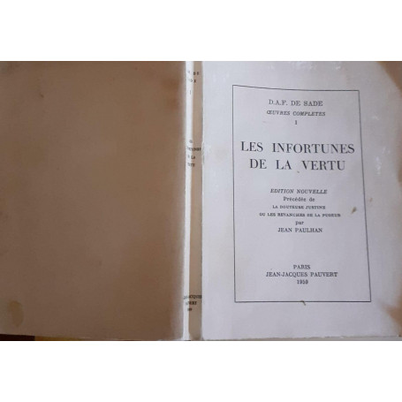 Les infortunes de la vertu