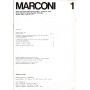 Marconi. Rivista trimestrale della Marconi Italiana. Anno VI n.1 Gennaio 1964