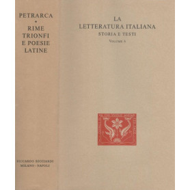 Rime  trionfi e poesie latineLibrisaggi