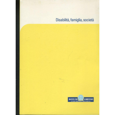 Disabilità famiglia società