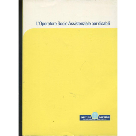 L'operatore socio assistenziale per disabili