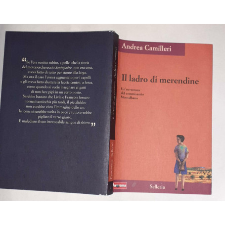 Il ladro di merendine. Un'avventura del commissario Montelbano