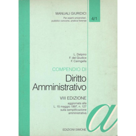 Compendio di diritto amministrativo