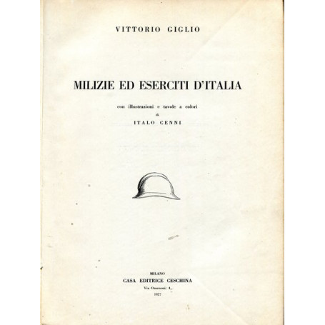 Milizie ed eserciti d'Italia