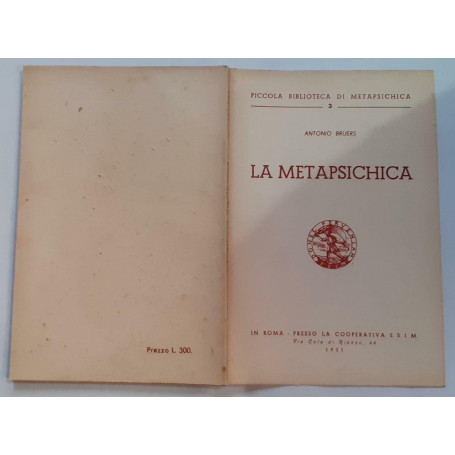 La metapsichica