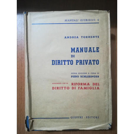 Manuale di diritto privato