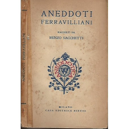 ANEDDOTI FERRAVILLIANI